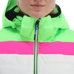 CMP, 31W0246 Veste De Ski Femmes Apple Fluo Vert -ColourWear Soldes cmp 31w0246 aa jas gevoerd dames apple fluo groen 22cmpxx127v1 BI 07