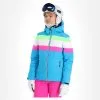 CMP, 31W0246 Veste De Ski Femmes Turquioise Bleu -ColourWear Soldes cmp 31w0246 aa jas gevoerd dames turquioise blauw 22cmpxx127v2 BI 02