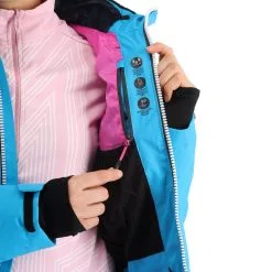 CMP, 31W0246 Veste De Ski Femmes Turquioise Bleu -ColourWear Soldes cmp 31w0246 aa jas gevoerd dames turquioise blauw 22cmpxx127v2 BI 09