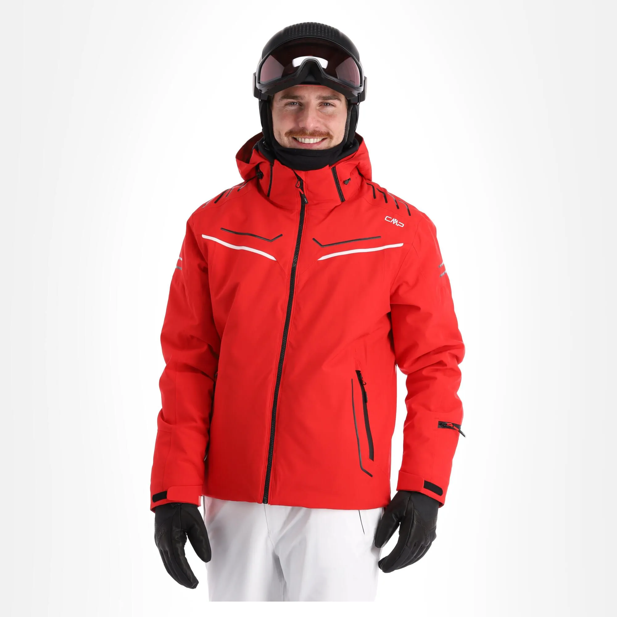 CMP, 31W0307 Veste De Ski Hommes Ferrari Rouge 5 CMP, 31W0307 Veste De Ski Hommes Ferrari Rouge – Image 3
