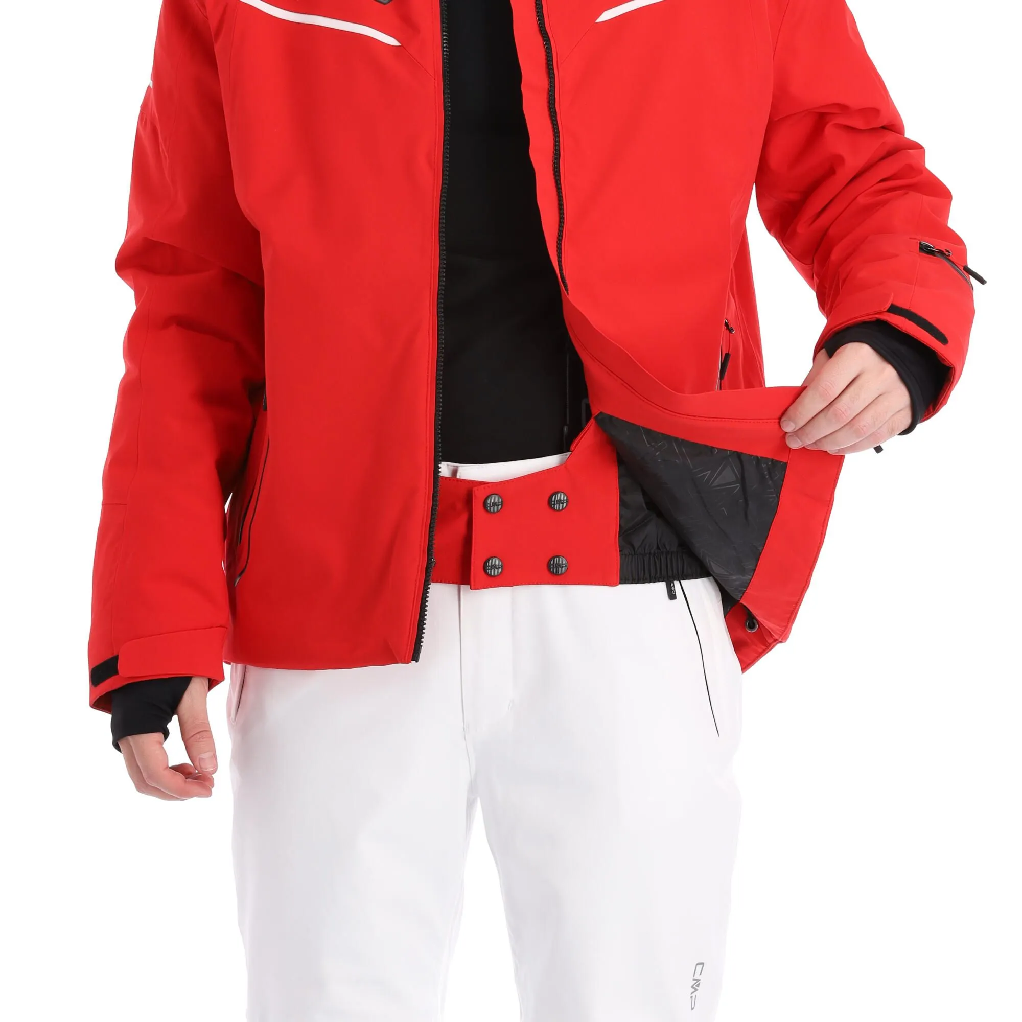 CMP, 31W0307 Veste De Ski Hommes Ferrari Rouge 10 CMP, 31W0307 Veste De Ski Hommes Ferrari Rouge – Image 8