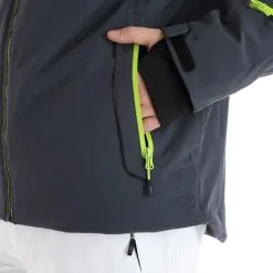 CMP, 31W0307 Veste De Ski Hommes Titanio Gris -ColourWear Soldes cmp 31w0307 aa jas gevoerd heren titanio grijs 22cmpxx128v1 BI 08