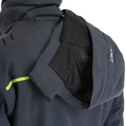 CMP, 31W0307 Veste De Ski Hommes Titanio Gris -ColourWear Soldes cmp 31w0307 aa jas gevoerd heren titanio grijs 22cmpxx128v1 BI 10