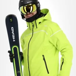 CMP, 31W0317 Veste De Ski Hommes Acid Vert -ColourWear Soldes cmp 31w0317 aa jas gevoerd heren acid groen 22cmpxx129v3 BI 05