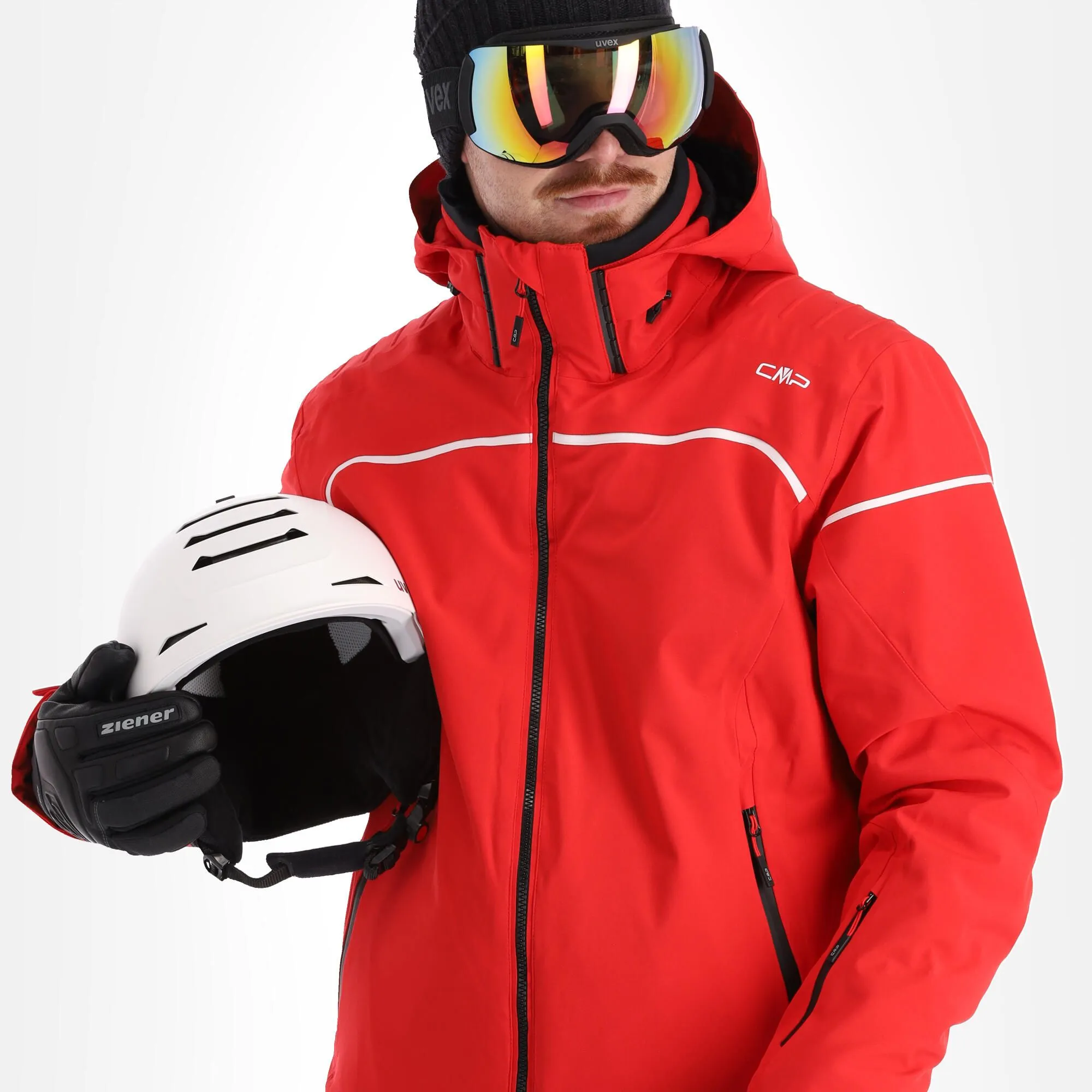 CMP, 31W0317 Veste De Ski Hommes Ferrari Rouge 6 CMP, 31W0317 Veste De Ski Hommes Ferrari Rouge – Image 4