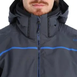 CMP, 31W0317 Veste De Ski Hommes Titanio Gris -ColourWear Soldes cmp 31w0317 aa jas gevoerd heren titanio grijs 22cmpxx129v4 BI 07