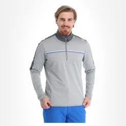 CMP, 32L0197 Pull De Ski Hommes Dark Melange Gris -ColourWear Soldes cmp 32l0197 ga ski pully heren dark melange grijs 22cmpxx135v3 BI 04