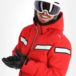 CMP, 32W0137 Veste De Ski Hommes Ferrari Rouge -ColourWear Soldes cmp 32w0137 aa jas gevoerd heren ferrari rood 22cmpxx139v3 BI 05