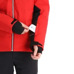 CMP, 32W0137 Veste De Ski Hommes Ferrari Rouge -ColourWear Soldes cmp 32w0137 aa jas gevoerd heren ferrari rood 22cmpxx139v3 BI 08