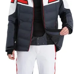 CMP, 32W0137 Veste De Ski Hommes Titanio Gris -ColourWear Soldes cmp 32w0137 aa jas gevoerd heren titanio grijs 22cmpxx139v2 BI 09