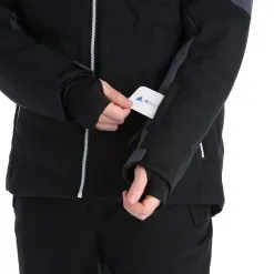 CMP, 32W0137 Veste De Ski Hommes Noir -ColourWear Soldes cmp 32w0137 aa jas gevoerd heren zwart 22cmpxx139v4 BI 08