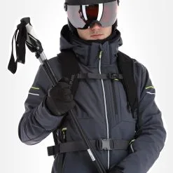 CMP, 32W0157 Veste De Ski Hommes Titanio Gris -ColourWear Soldes cmp 32w0157 aa jas gevoerd heren titanio grijs 22cmpxx140v3 BI 05