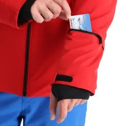 CMP, 32W0177 Veste De Ski Hommes Ferrari Rouge -ColourWear Soldes cmp 32w0177 aa jas gevoerd heren ferrari rood 22cmpxx141v1 BI 07