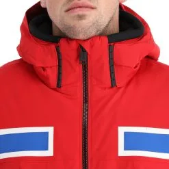CMP, 32W0177 Veste De Ski Hommes Ferrari Rouge -ColourWear Soldes cmp 32w0177 aa jas gevoerd heren ferrari rood 22cmpxx141v1 BI 11