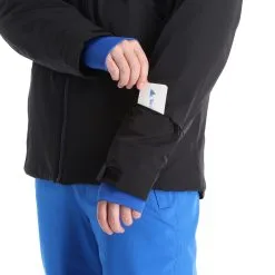 CMP, 32W0177 Veste De Ski Hommes Noir -ColourWear Soldes cmp 32w0177 aa jas gevoerd heren zwart 22cmpxx141v3 BI 08