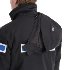 CMP, 32W0177 Veste De Ski Hommes Noir -ColourWear Soldes cmp 32w0177 aa jas gevoerd heren zwart 22cmpxx141v3 BI 10