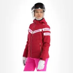 CMP, 32W0216 Veste De Ski Femmes Sangria Violet -ColourWear Soldes cmp 32w0216 aa jas gevoerd dames sangria paars 22cmpxx142v3 BI 04