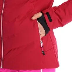 CMP, 32W0216 Veste De Ski Femmes Sangria Violet -ColourWear Soldes cmp 32w0216 aa jas gevoerd dames sangria paars 22cmpxx142v3 BI 09