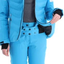 CMP, 32W0216 Veste De Ski Femmes Turquioise Bleu -ColourWear Soldes cmp 32w0216 aa jas gevoerd dames turquioise blauw 22cmpxx142v2 BI 08