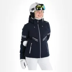 CMP, 32W0226 Veste De Ski Femmes Bleu -ColourWear Soldes cmp 32w0226 aa jas gevoerd dames blauw 22cmpxx143v5 BI 04