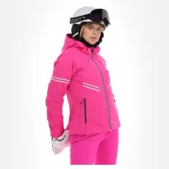 CMP, 32W0226 Veste De Ski Femmes Fluo Violet -ColourWear Soldes cmp 32w0226 aa jas gevoerd dames fluo paars 22cmpxx143v3 BI 04