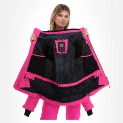 CMP, 32W0226 Veste De Ski Femmes Fluo Violet -ColourWear Soldes cmp 32w0226 aa jas gevoerd dames fluo paars 22cmpxx143v3 BI 06