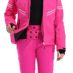 CMP, 32W0226 Veste De Ski Femmes Fluo Violet -ColourWear Soldes cmp 32w0226 aa jas gevoerd dames fluo paars 22cmpxx143v3 BI 09