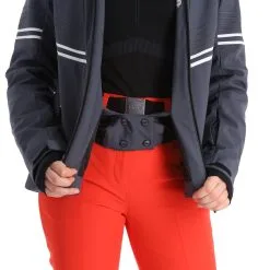 CMP, 32W0226 Veste De Ski Femmes Titanio Gris -ColourWear Soldes cmp 32w0226 aa jas gevoerd dames titanio grijs 22cmpxx143v4 BI 09