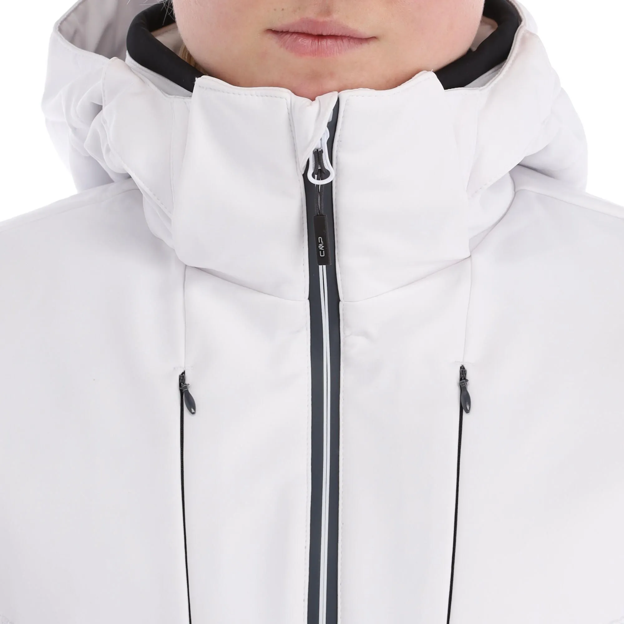 CMP, 32W0226 Veste De Ski Femmes Blanc 8 CMP, 32W0226 Veste De Ski Femmes Blanc – Image 6