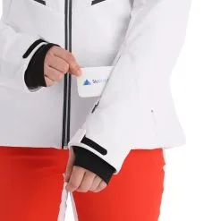 CMP, 32W0226 Veste De Ski Femmes Blanc 18 CMP, 32W0226 Veste De Ski Femmes Blanc -ColourWear Soldes cmp 32w0226 aa jas gevoerd dames wit 22cmpxx143v2 BI 08