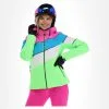 CMP, 32W0236 Veste De Ski Femmes Apple Fluo Vert -ColourWear Soldes cmp 32w0236 aa jas gevoerd dames apple fluo groen 22cmpxx144v3 BI 02
