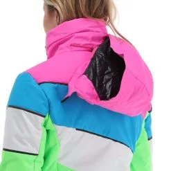 CMP, 32W0236 Veste De Ski Femmes Apple Fluo Vert -ColourWear Soldes cmp 32w0236 aa jas gevoerd dames apple fluo groen 22cmpxx144v3 BI 10
