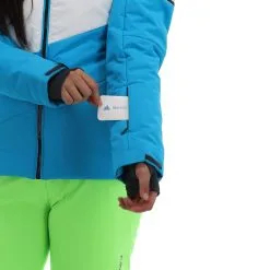 CMP, 32W0236 Veste De Ski Femmes Turquioise Bleu -ColourWear Soldes cmp 32w0236 aa jas gevoerd dames turquioise blauw 22cmpxx144v1 BI 08