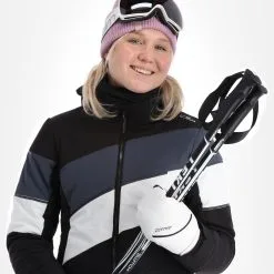 CMP, 32W0236 Veste De Ski Femmes Noir -ColourWear Soldes cmp 32w0236 aa jas gevoerd dames zwart 22cmpxx144v4 BI 05