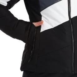 CMP, 32W0236 Veste De Ski Femmes Noir -ColourWear Soldes cmp 32w0236 aa jas gevoerd dames zwart 22cmpxx144v4 BI 11