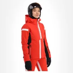CMP, 32W0246 Veste De Ski Femmes Grenadine Rouge -ColourWear Soldes cmp 32w0246 aa jas gevoerd dames grenadine rood 22cmpxx145v3 BI 04