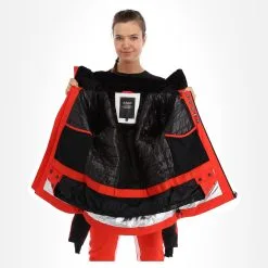 CMP, 32W0246 Veste De Ski Femmes Grenadine Rouge -ColourWear Soldes cmp 32w0246 aa jas gevoerd dames grenadine rood 22cmpxx145v3 BI 06