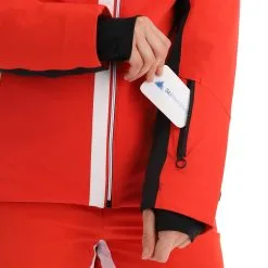 CMP, 32W0246 Veste De Ski Femmes Grenadine Rouge -ColourWear Soldes cmp 32w0246 aa jas gevoerd dames grenadine rood 22cmpxx145v3 BI 07