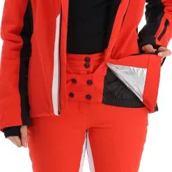 CMP, 32W0246 Veste De Ski Femmes Grenadine Rouge -ColourWear Soldes cmp 32w0246 aa jas gevoerd dames grenadine rood 22cmpxx145v3 BI 08
