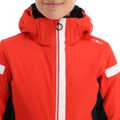 CMP, 32W0246 Veste De Ski Femmes Grenadine Rouge -ColourWear Soldes cmp 32w0246 aa jas gevoerd dames grenadine rood 22cmpxx145v3 BI 11
