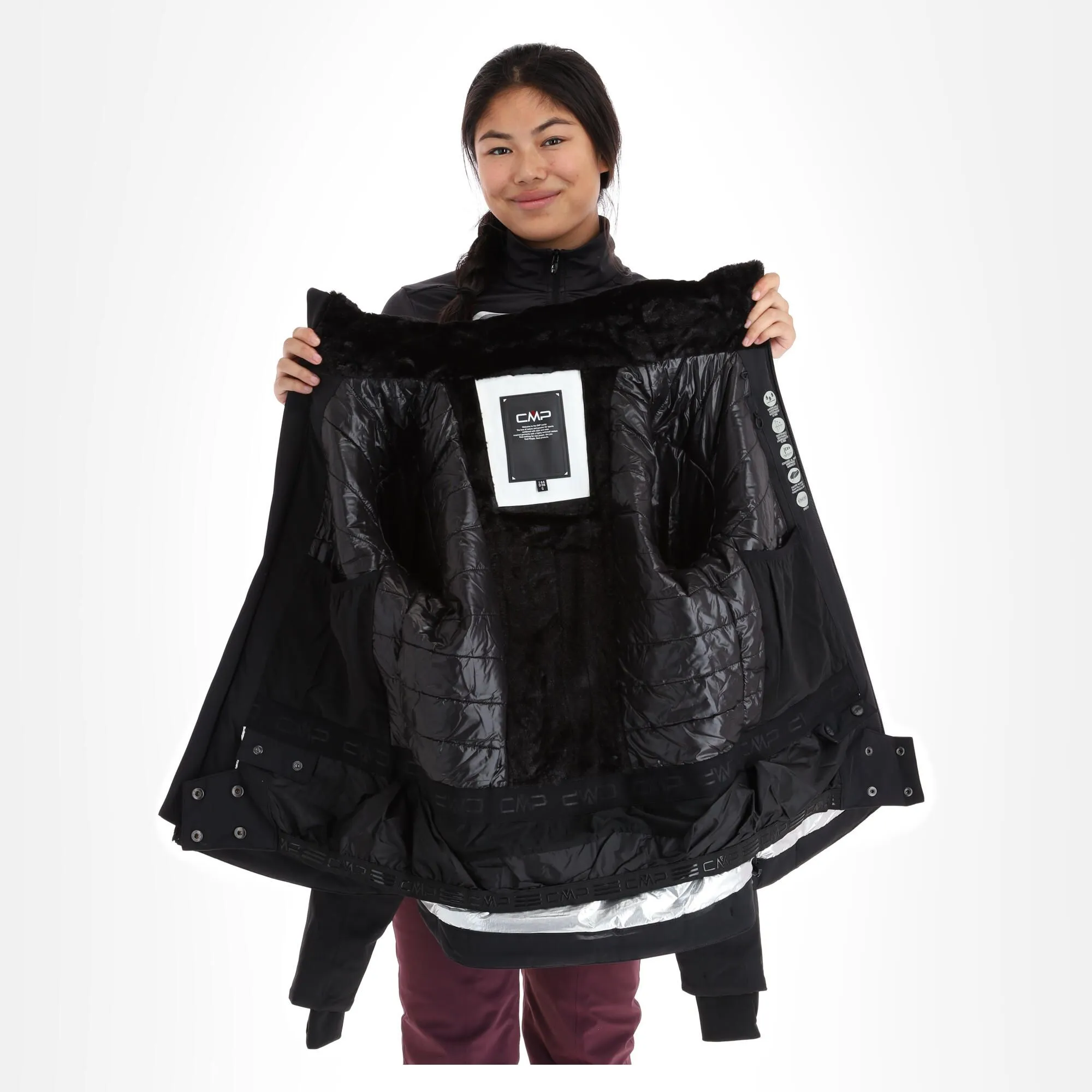 CMP, 32W0246 Veste De Ski Femmes Noir 7 CMP, 32W0246 Veste De Ski Femmes Noir – Image 5