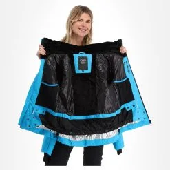 CMP, 32W0266 Veste De Ski Femmes Turquioise Bleu -ColourWear Soldes cmp 32w0266 aa jas gevoerd dames turquioise blauw 22cmpxx146v3 BI 06