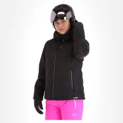 CMP, 32W0266 Veste De Ski Femmes Noir -ColourWear Soldes cmp 32w0266 aa jas gevoerd dames zwart 22cmpxx146v2 BI 04