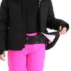 CMP, 32W0266 Veste De Ski Femmes Noir -ColourWear Soldes cmp 32w0266 aa jas gevoerd dames zwart 22cmpxx146v2 BI 07