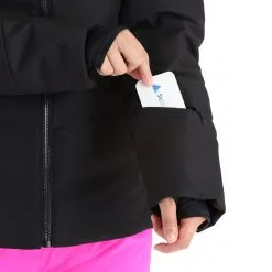 CMP, 32W0266 Veste De Ski Femmes Noir -ColourWear Soldes cmp 32w0266 aa jas gevoerd dames zwart 22cmpxx146v2 BI 08