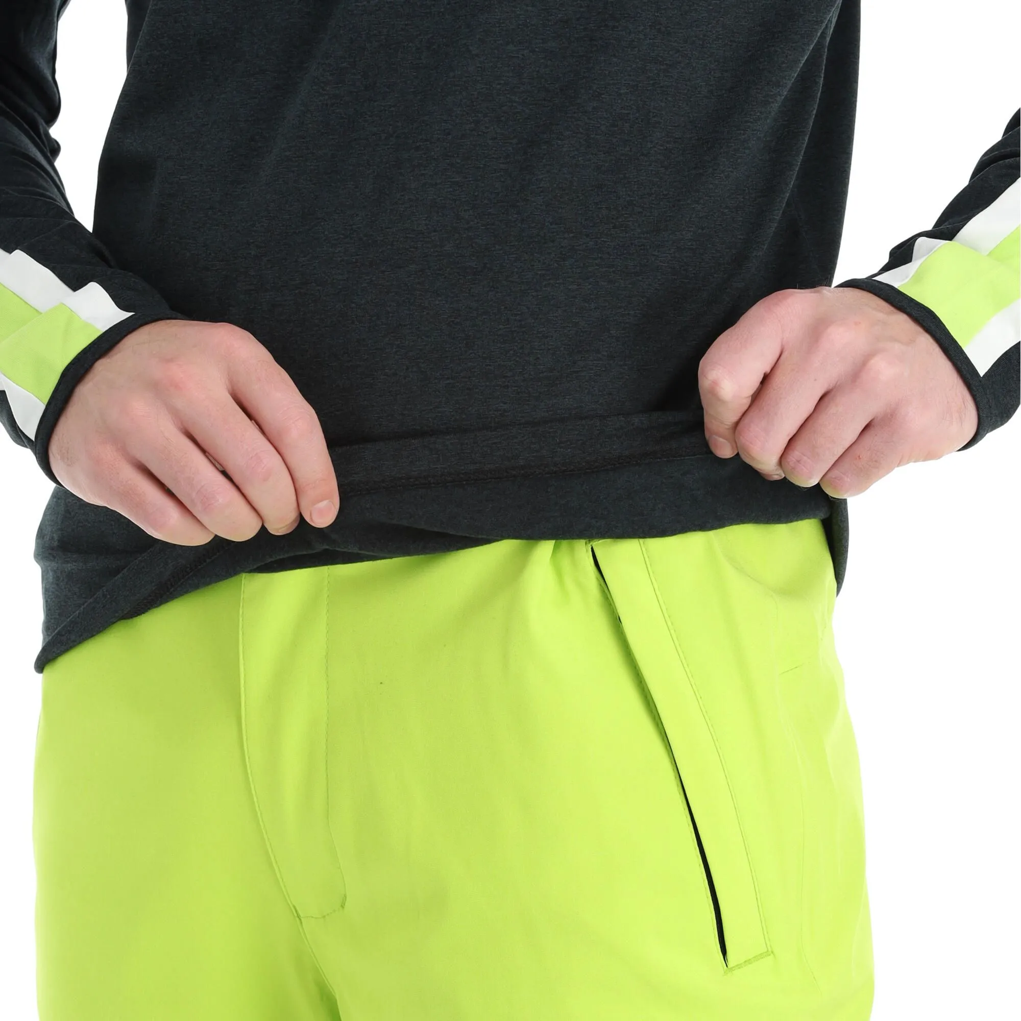 CMP, 39L2577 Pull De Ski Hommes Acid Melange Noir, Vert 7 CMP, 39L2577 Pull De Ski Hommes Acid Melange Noir, Vert – Image 5