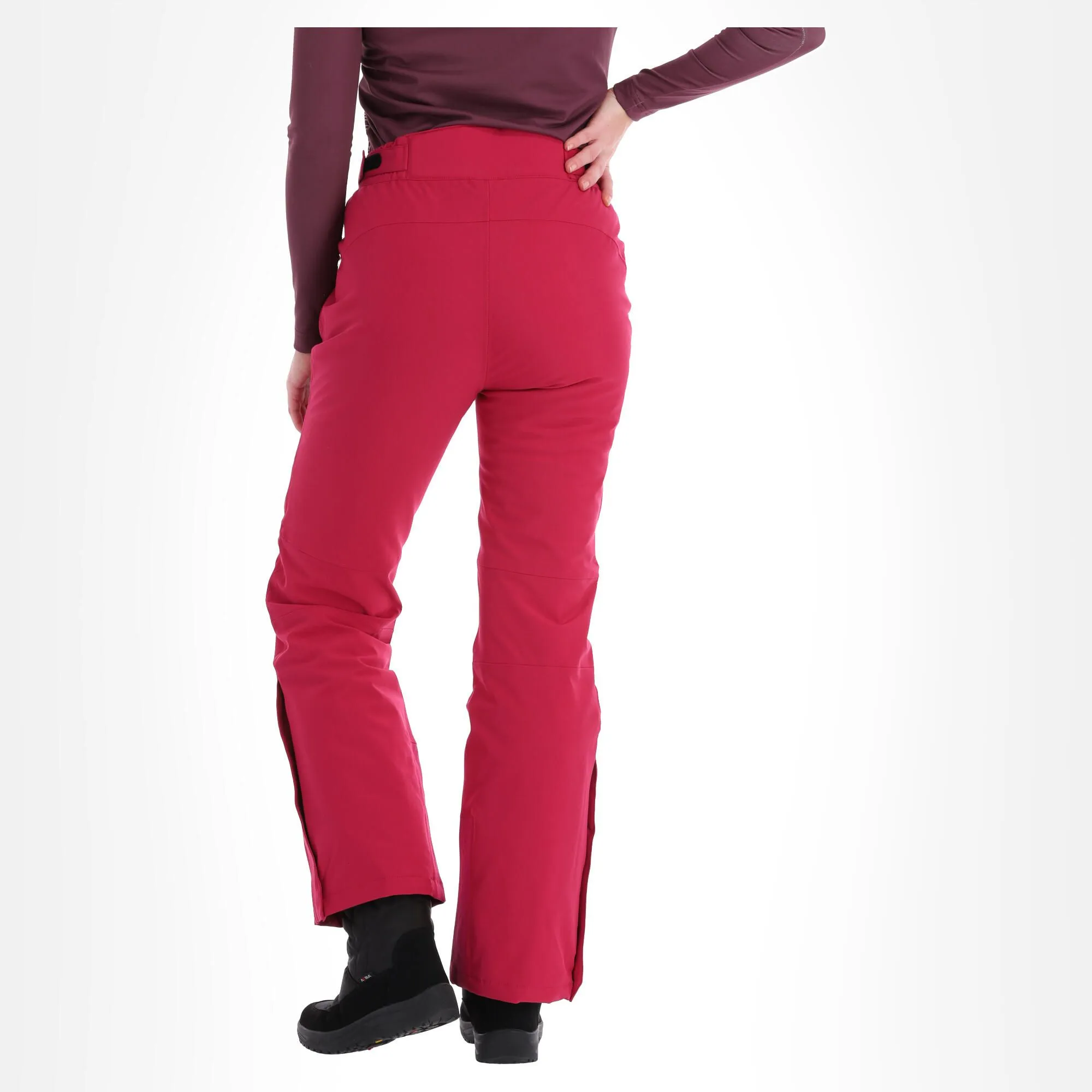 CMP, 3W18596N Pantalon De Ski Femmes Sangria Violet 4 CMP, 3W18596N Pantalon De Ski Femmes Sangria Violet – Image 2