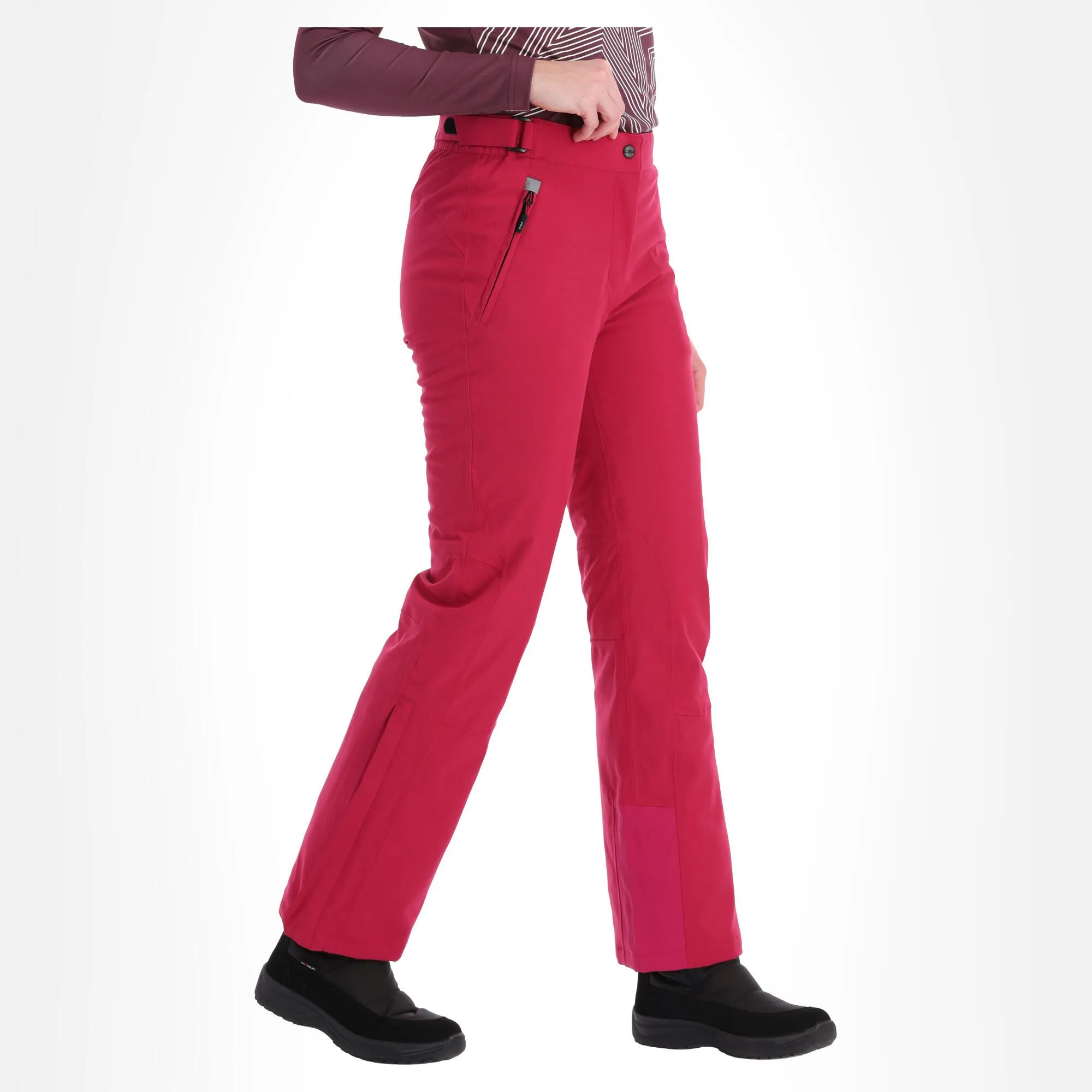 CMP, 3W18596N Pantalon De Ski Femmes Sangria Violet 5 CMP, 3W18596N Pantalon De Ski Femmes Sangria Violet – Image 3
