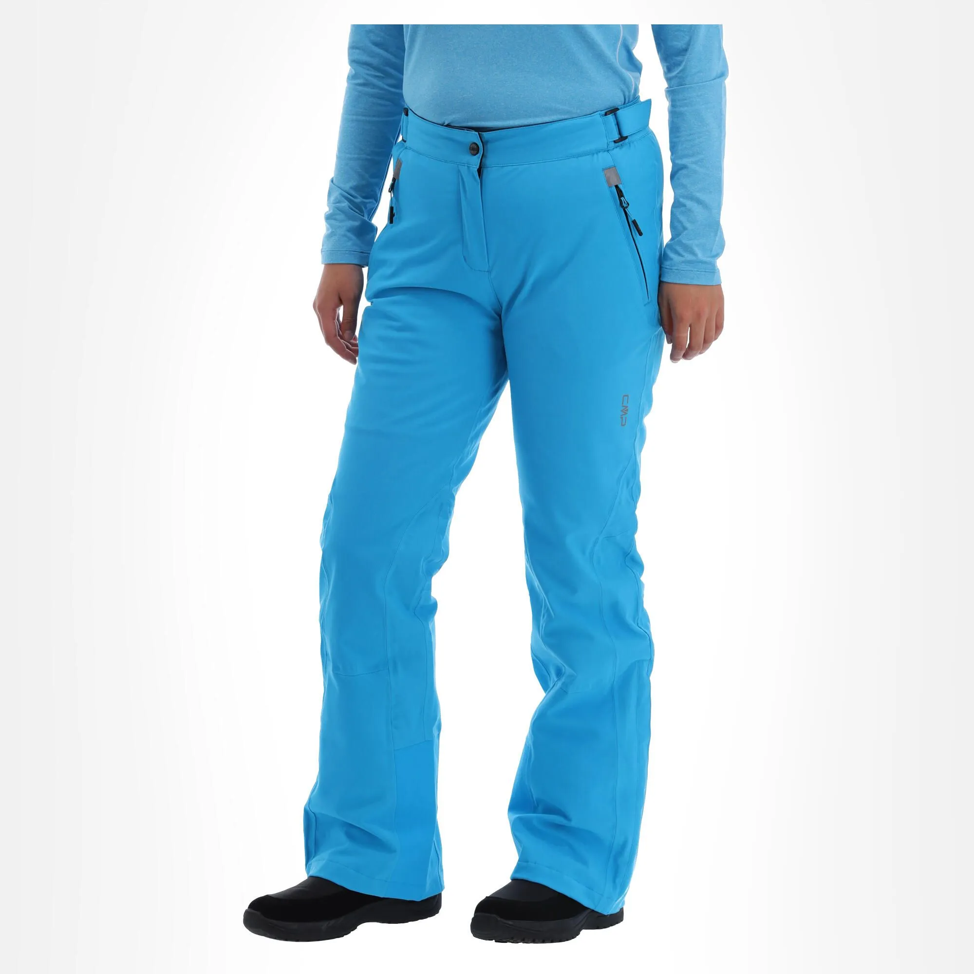 CMP, 3W18596N Pantalon De Ski Femmes Turquioise Bleu 5 CMP, 3W18596N Pantalon De Ski Femmes Turquioise Bleu – Image 3