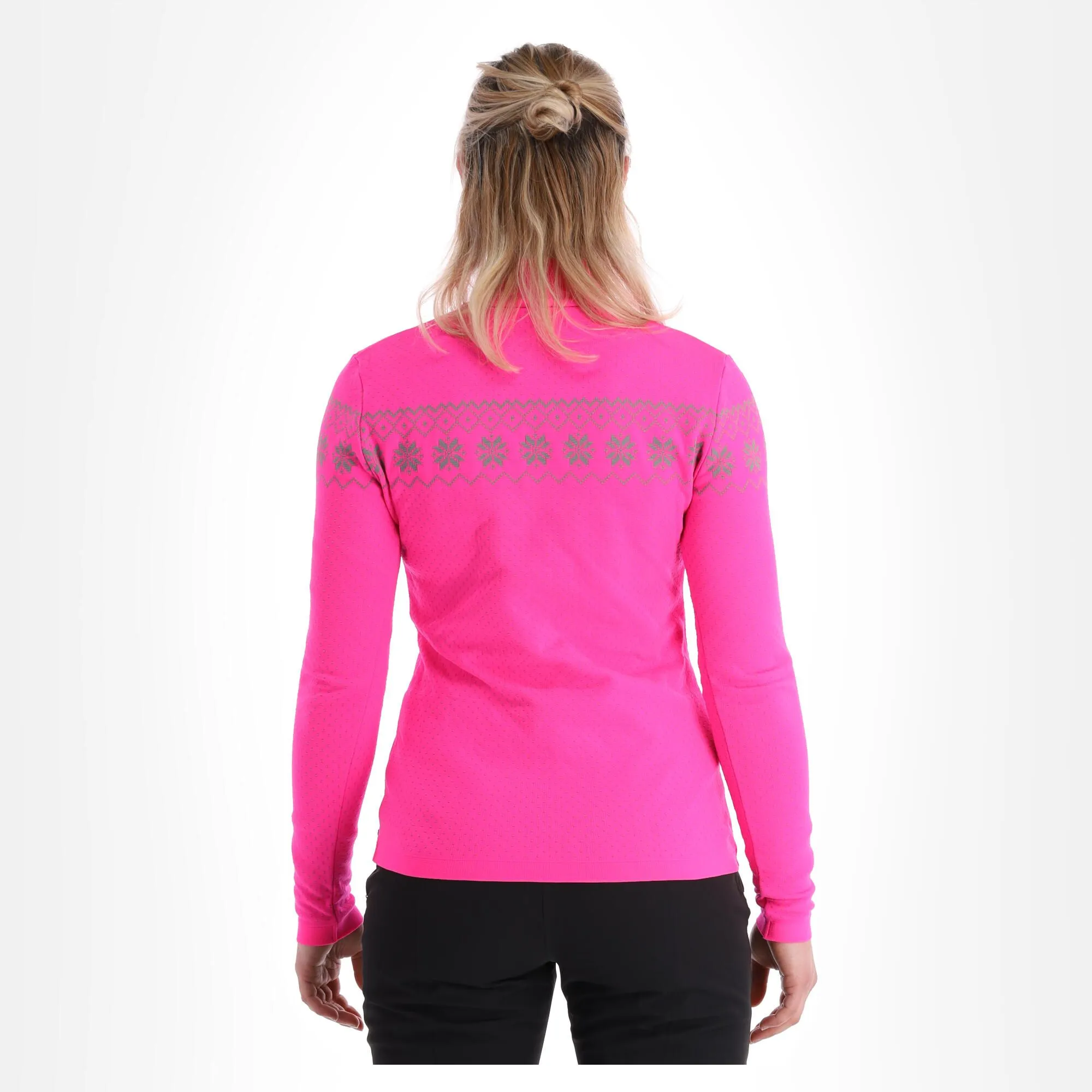 CMP, 7H96146 Pull De Ski Femmes Fluo Violet 4 CMP, 7H96146 Pull De Ski Femmes Fluo Violet – Image 2